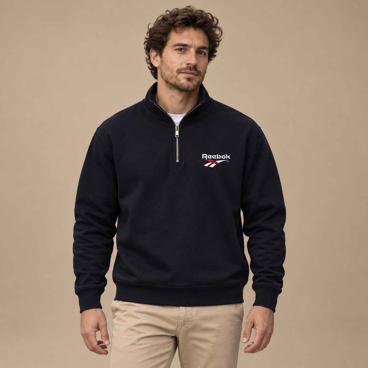 Reebok Quarter-Zip Pullover