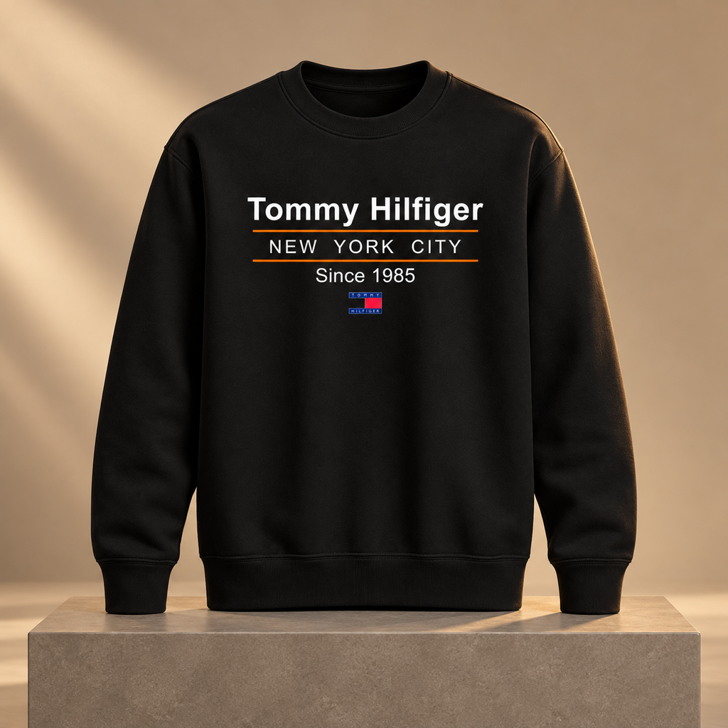 Tommy Hilfiger Crewneck – Black