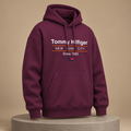 Tommy Hilfiger Hoodie – Burgundy