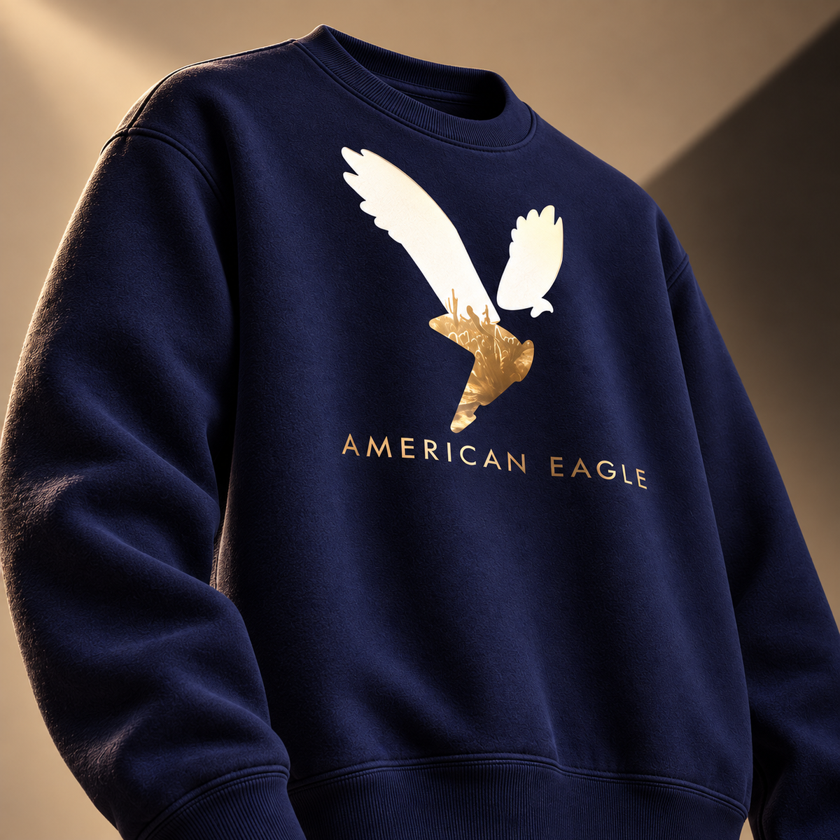 American Eagle Crewneck – Navy