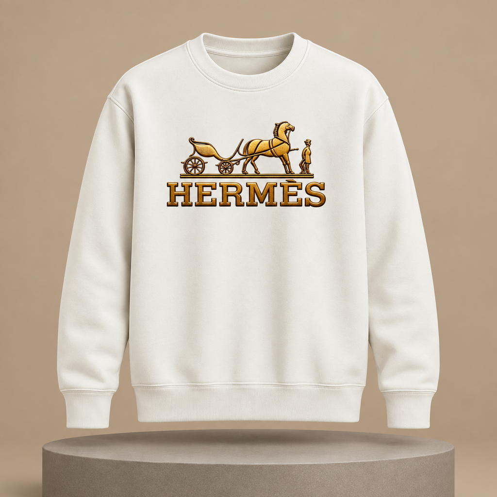 Hermès Crewneck – Off-White