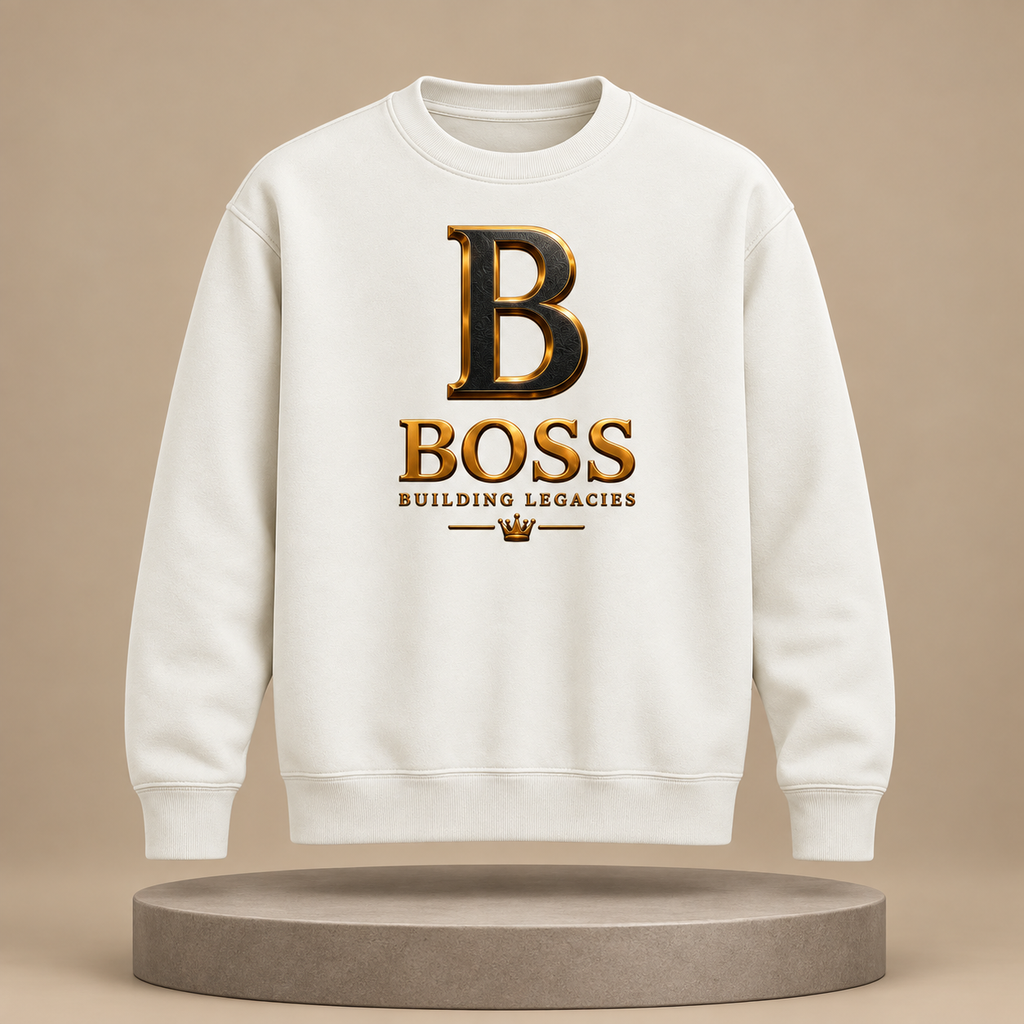 BOSS Crewneck – Off-White