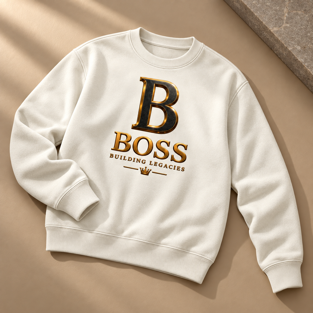 BOSS Crewneck – Off-White