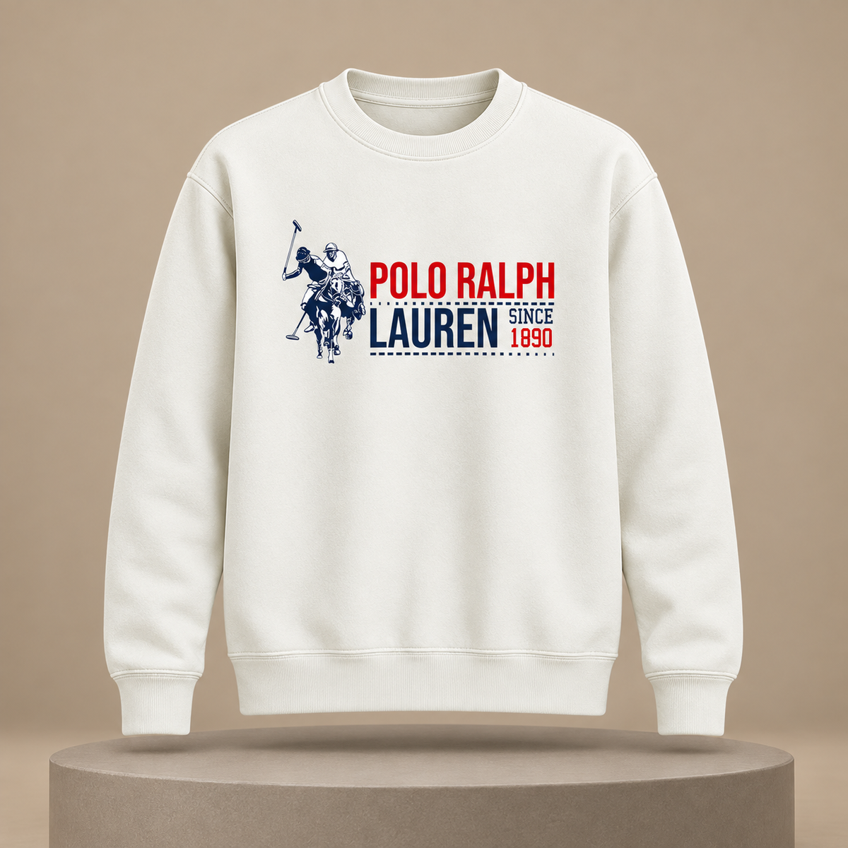Polo Crewneck – Off-White