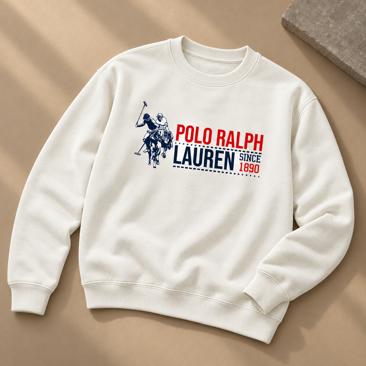 Polo Crewneck – Off-White