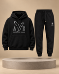 American Eagle Hoodie & Polo Ralph Pants – Black