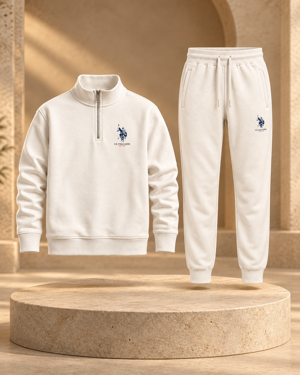 U.S. Polo Off-White Essential Bundle