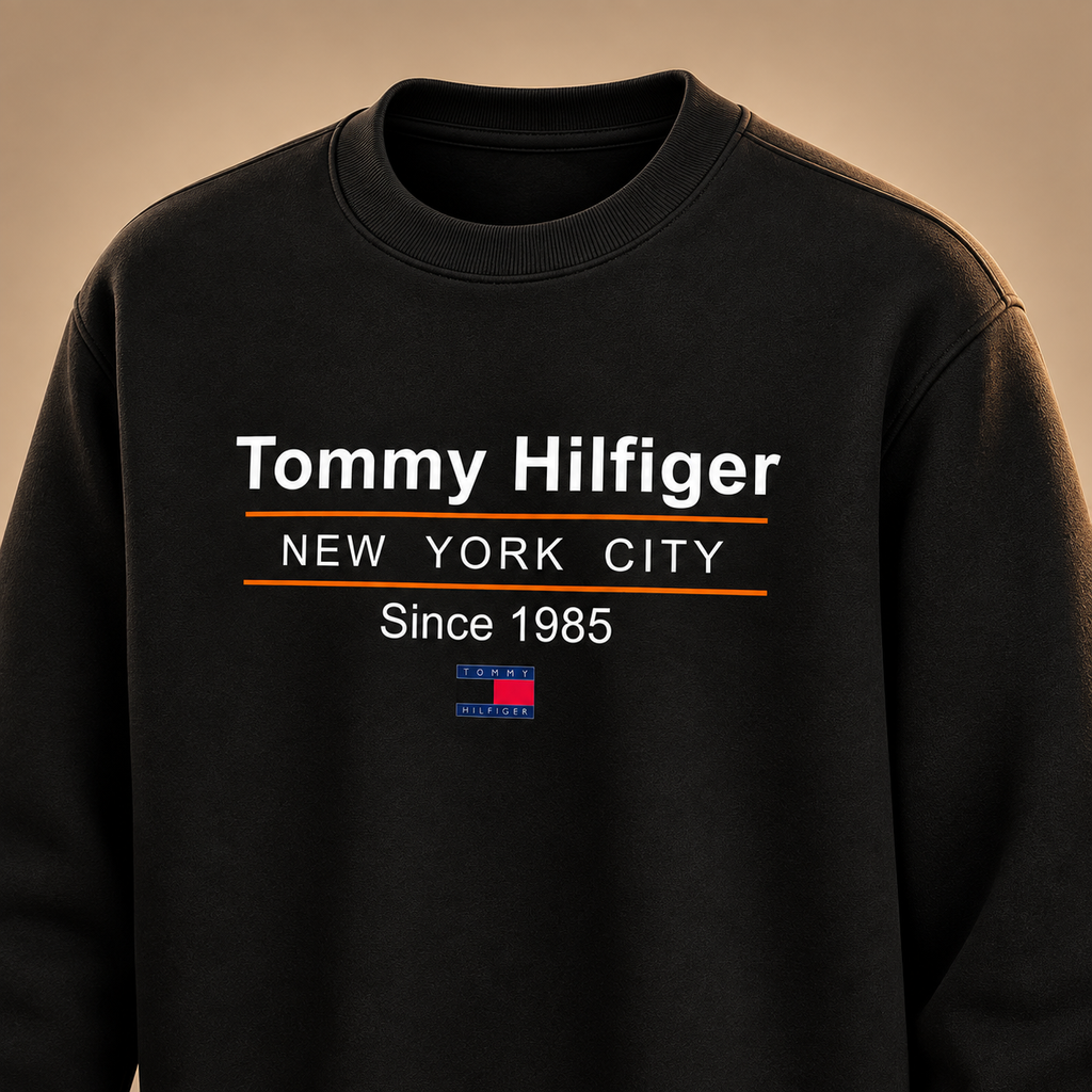Tommy Hilfiger Crewneck – Black