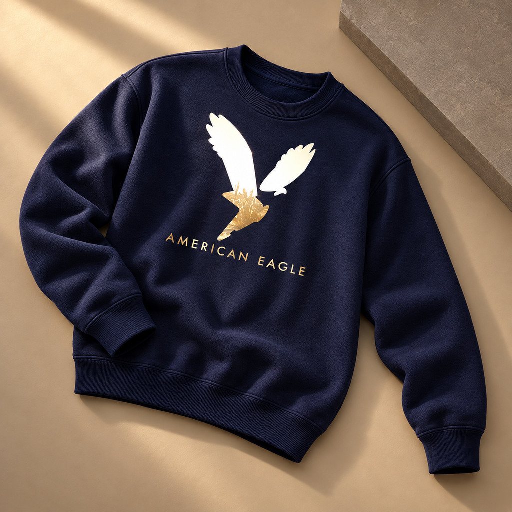 American Eagle Crewneck – Navy