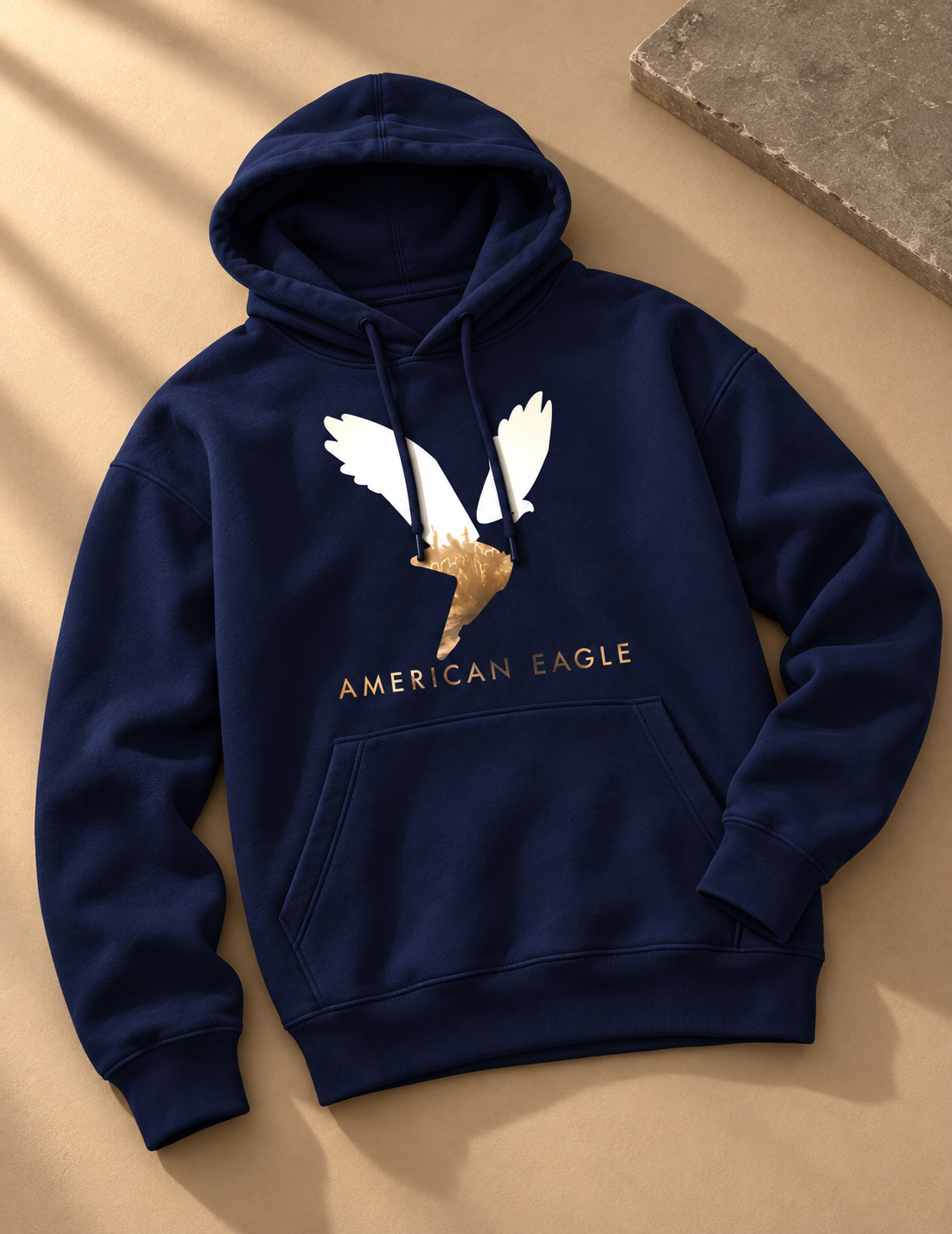 American Eagle Hoodie – Navy